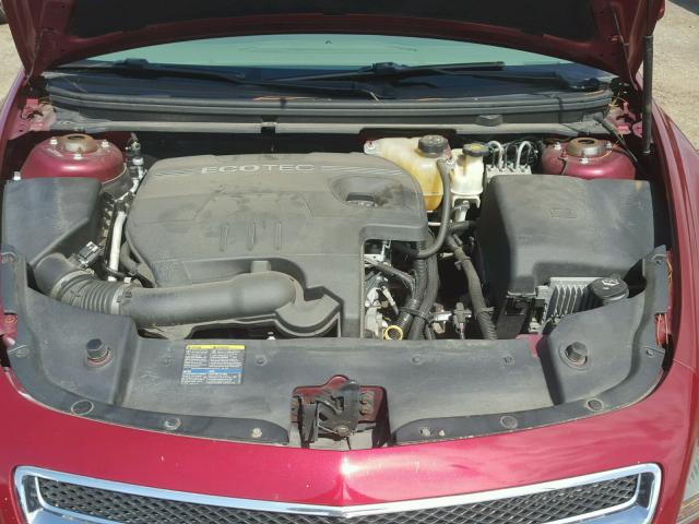 1G1ZJ57B59F259160 - 2009 CHEVROLET MALIBU 2LT BURGUNDY photo 7