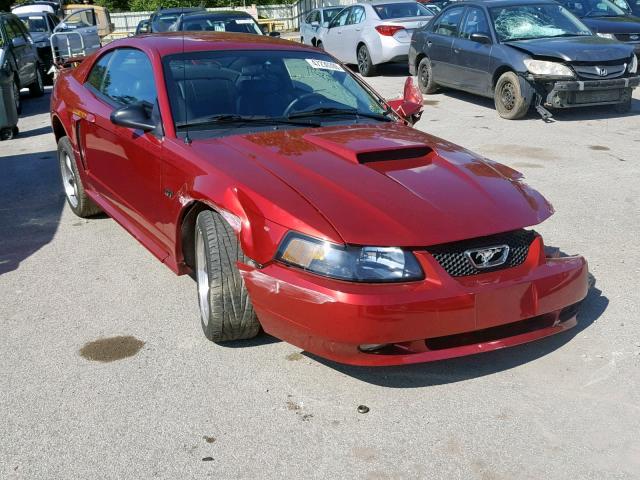 1FAFP42X73F307115 - 2003 FORD MUSTANG GT RED photo 1