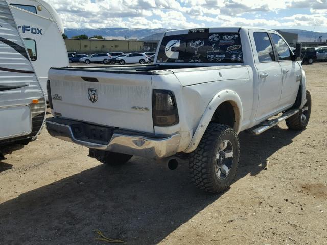 3C6UR5DL6FG634854 - 2015 RAM 2500 SLT WHITE photo 4