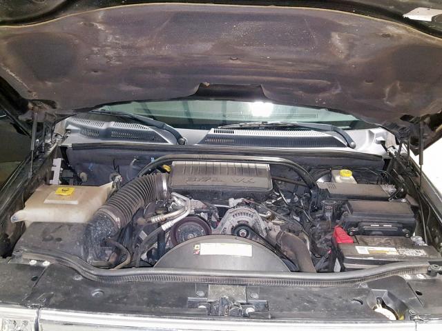 1J8HH48KX8C142920 - 2008 JEEP COMMANDER შავი ფოტო 7