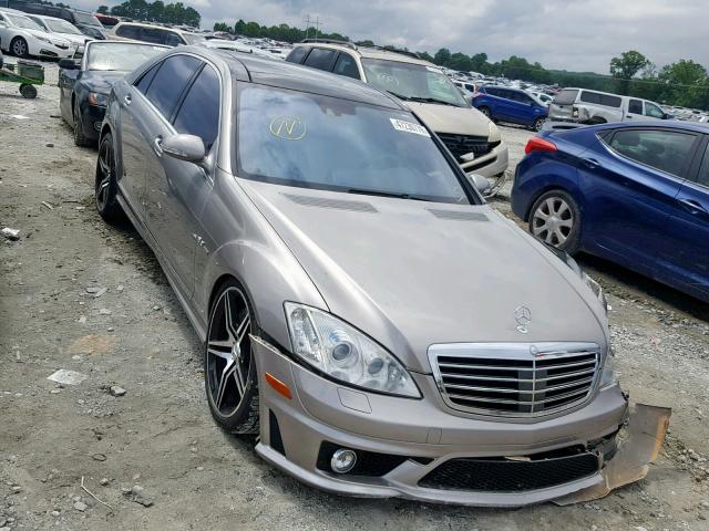 WDDNG77X58A179709 - 2008 MERCEDES-BENZ S 63 AMG GOLD photo 1