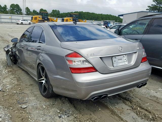 WDDNG77X58A179709 - 2008 MERCEDES-BENZ S 63 AMG GOLD photo 3