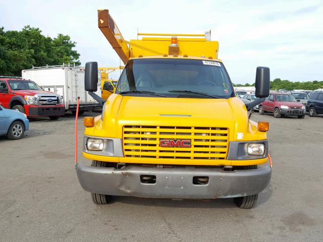 1GDE4E1958F417364 - 2008 GMC C4500 C4E0 YELLOW photo 9