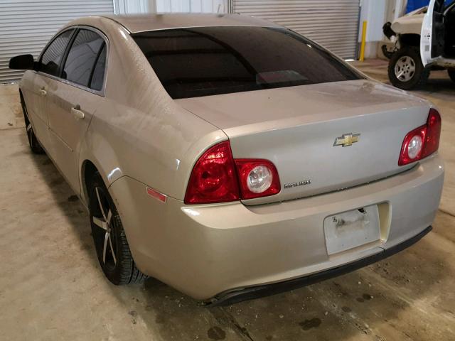1G1ZA5EU2CF293410 - 2012 CHEVROLET MALIBU LS 棕色 照片 3
