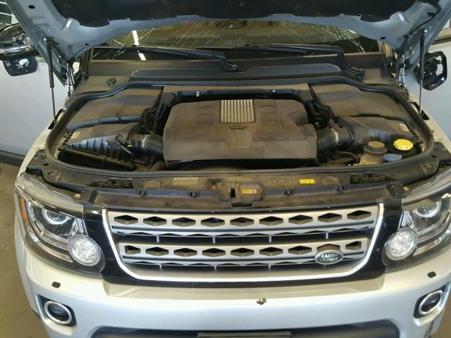 SALAG2V6XGA792230 - 2016 LAND ROVER LR4 HSE SILVER photo 7