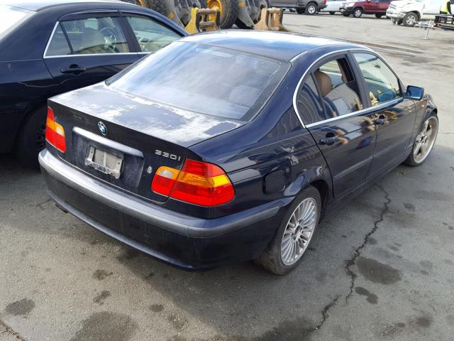 WBAEV53432KM21489 - 2002 BMW 330 I BLUE photo 4