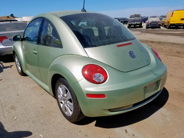 3VWPG31CX8M527070 - 2008 VOLKSWAGEN NEW BEETLE მწვანე ფოტო 3