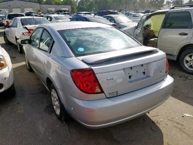 1G8AN12F84Z114742 - 2004 SATURN ION LEVEL SILVER photo 3