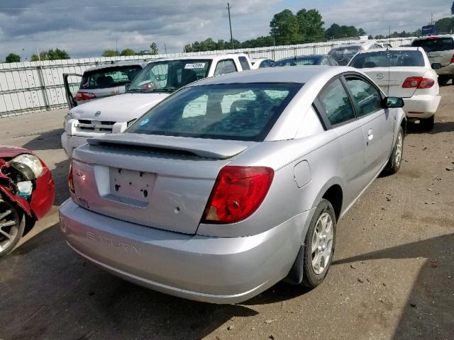 1G8AN12F84Z114742 - 2004 SATURN ION LEVEL SILVER photo 4