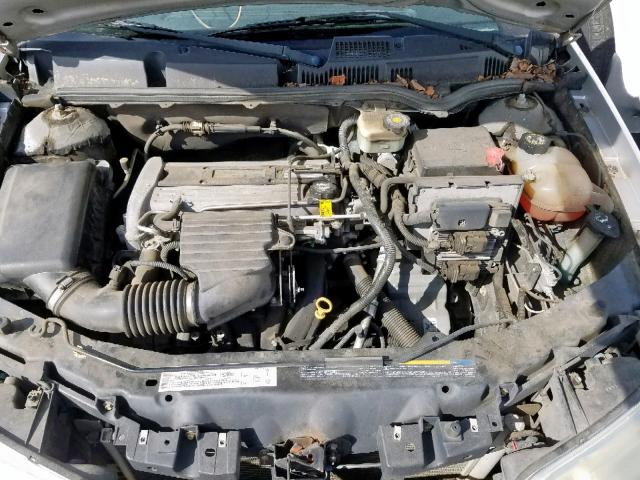 1G8AN12F84Z114742 - 2004 SATURN ION LEVEL SILVER photo 7
