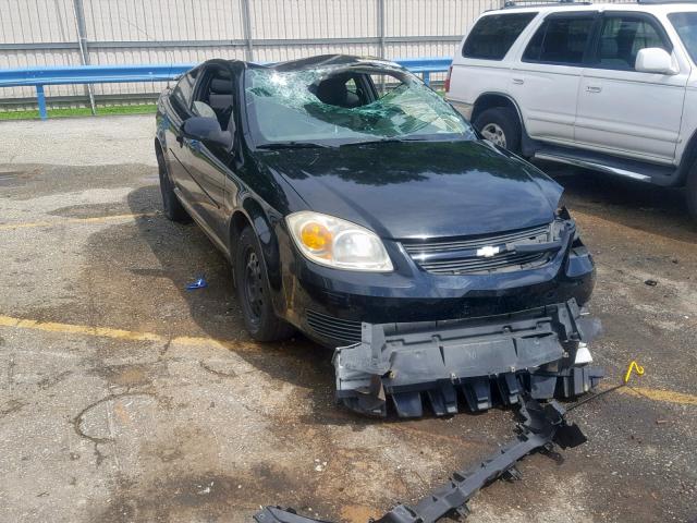 1G1AL15F977287802 - 2007 CHEVROLET COBALT LT BLACK photo 1