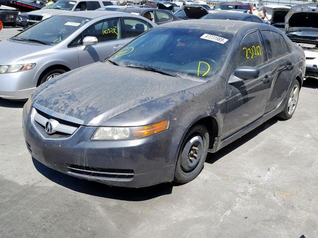 19UUA66206A035183 - 2006 ACURA 3.2TL GRAY photo 2