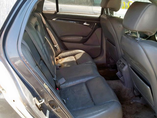 19UUA66206A035183 - 2006 ACURA 3.2TL GRAY photo 6