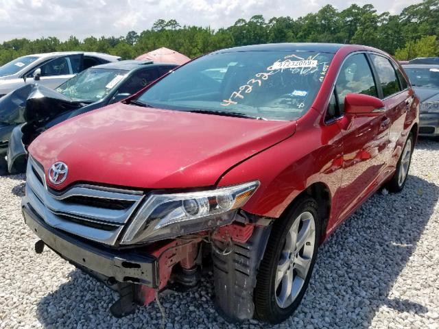 4T3BK3BB9DU081732 - 2013 TOYOTA VENZA LE RED photo 2