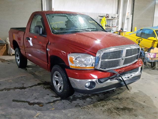 1D7HU16216J140248 - 2006 DODGE RAM 1500 S MAROON photo 1