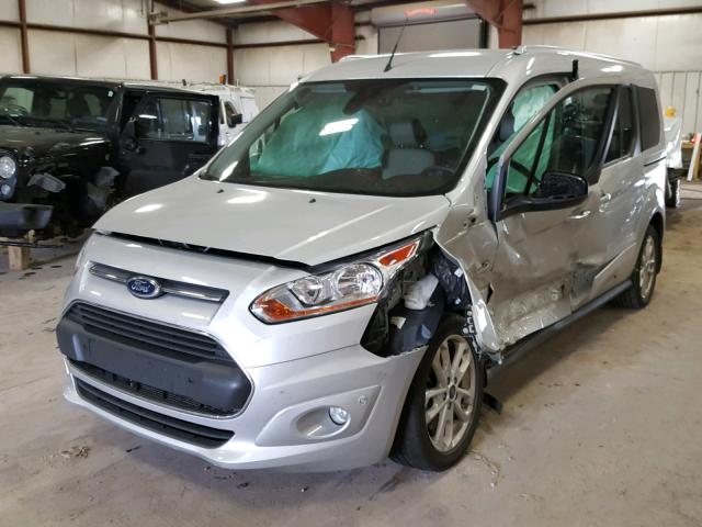 NM0GE9G73F1223740 - 2015 FORD TRANSIT CO SILVER photo 2