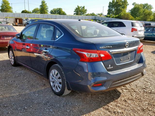 3N1AB7AP7HY294360 - 2017 NISSAN SENTRA S GRAY photo 3