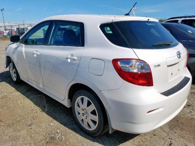 2T1KU4EE3DC101330 - 2013 TOYOTA COROLLA MA WHITE photo 3