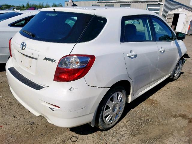 2T1KU4EE3DC101330 - 2013 TOYOTA COROLLA MA WHITE photo 4