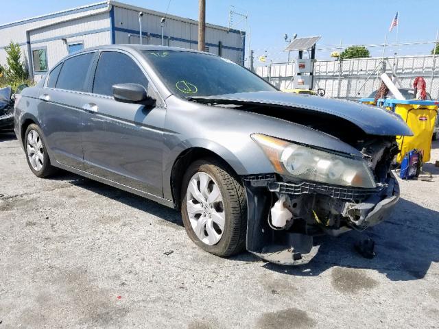 1HGCP36858A021893 - 2008 HONDA ACCORD EXL GRAY photo 1