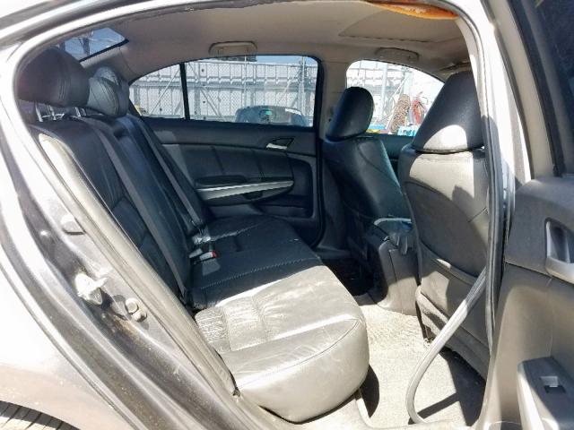 1HGCP36858A021893 - 2008 HONDA ACCORD EXL GRAY photo 6