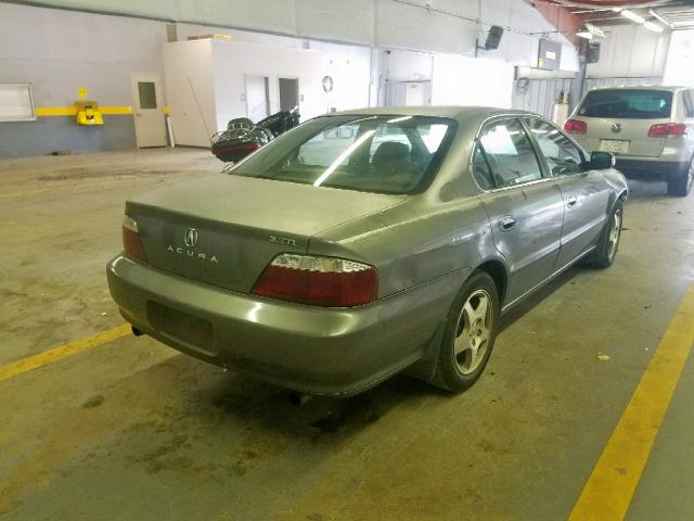 19UUA56603A081735 - 2003 ACURA 3.2TL GRAY photo 4