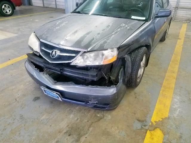 19UUA56603A081735 - 2003 ACURA 3.2TL GRAY photo 9