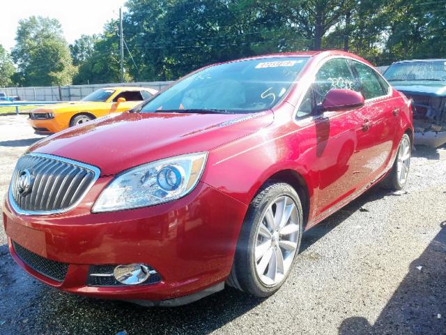 1G4PR5SK9G4111225 - 2016 BUICK VERANO CON RED photo 2