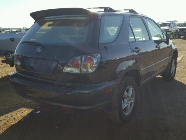 JTJHF10U020279668 - 2002 LEXUS RX 300 BLACK photo 4