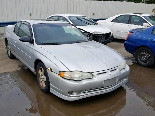 2G1WX12K139378860 - 2003 CHEVROLET MONTE CARL GRAY photo 1