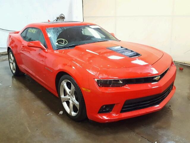 2G1FK1EJ5F9157218 - 2015 CHEVROLET CAMARO 2SS RED photo 1