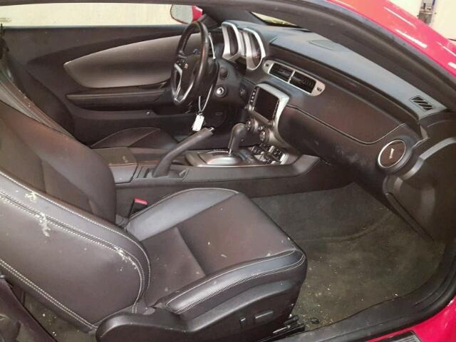 2G1FK1EJ5F9157218 - 2015 CHEVROLET CAMARO 2SS RED photo 5