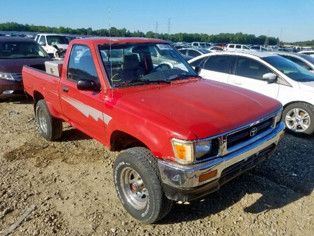 JT4RN01P0N0037982 - 1992 TOYOTA PICKUP 1/2 RED photo 1