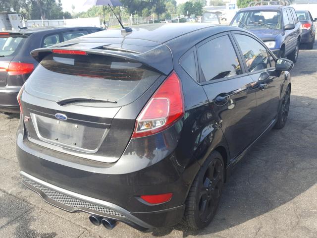 3FADP4GX3EM186747 - 2014 FORD FIESTA ST BLACK photo 4