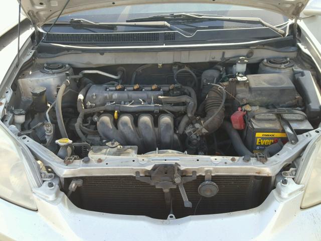 2T1KR32E23C115475 - 2003 TOYOTA COROLLA MA SILVER photo 7