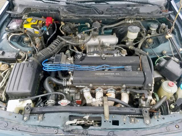 JH4DC4366TS014928 - 1996 ACURA INTEGRA SE GREEN photo 7