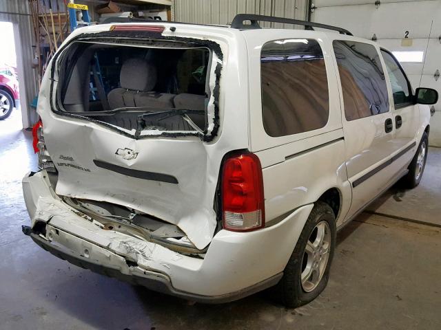 1GNDV23167D181599 - 2007 CHEVROLET UPLANDER L WHITE photo 4