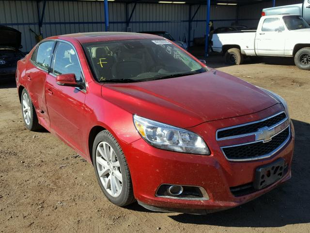 1G11G5SX9DF191498 - 2013 CHEVROLET MALIBU 3LT RED photo 1