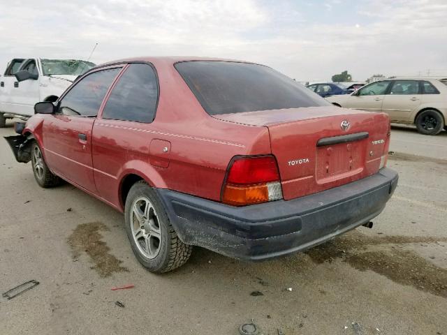 JT2AC52L2V0219042 - 1997 TOYOTA TERCEL CE BURGUNDY photo 3