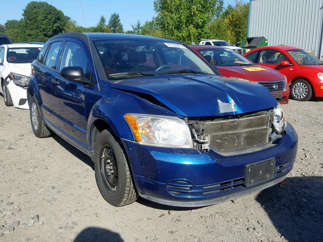 1B3CB1HA3AD587817 - 2010 DODGE CALIBER EX BLUE photo 1