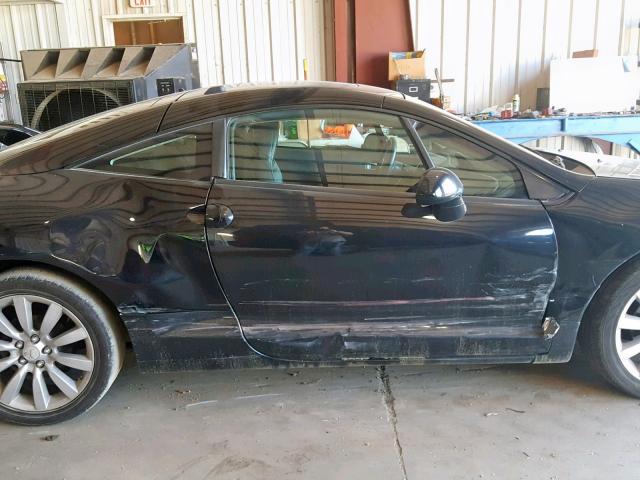 4A31K5DFXBE017790 - 2011 MITSUBISHI ECLIPSE GS BLACK photo 9