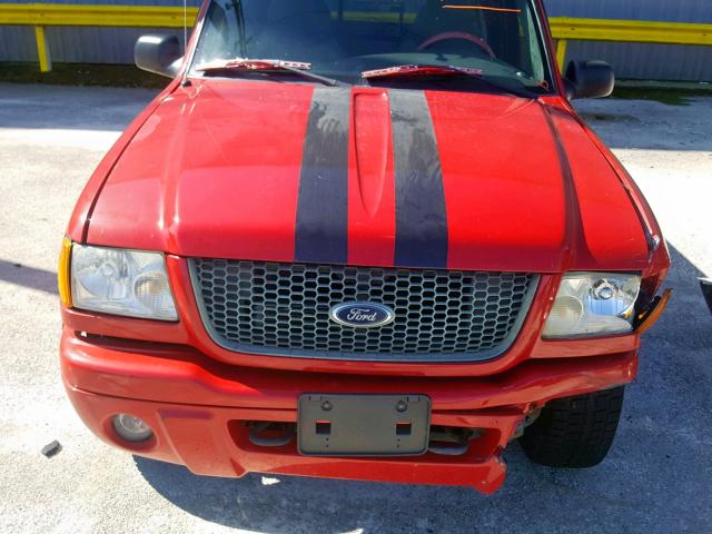 1FTZR45E72TA14911 - 2002 FORD RANGER SUP RED photo 7