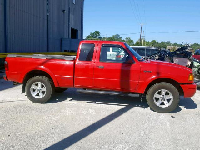 1FTZR45E72TA14911 - 2002 FORD RANGER SUP RED photo 9