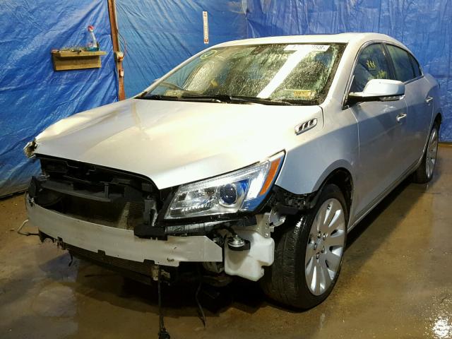 1G4GE5G35FF284112 - 2015 BUICK LACROSSE P SILVER photo 2