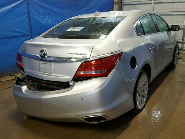 1G4GE5G35FF284112 - 2015 BUICK LACROSSE P SILVER photo 4