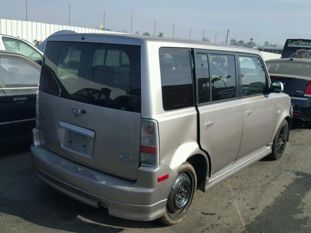 JTLKT324050198074 - 2005 TOYOTA SCION XB Сұр фото 4