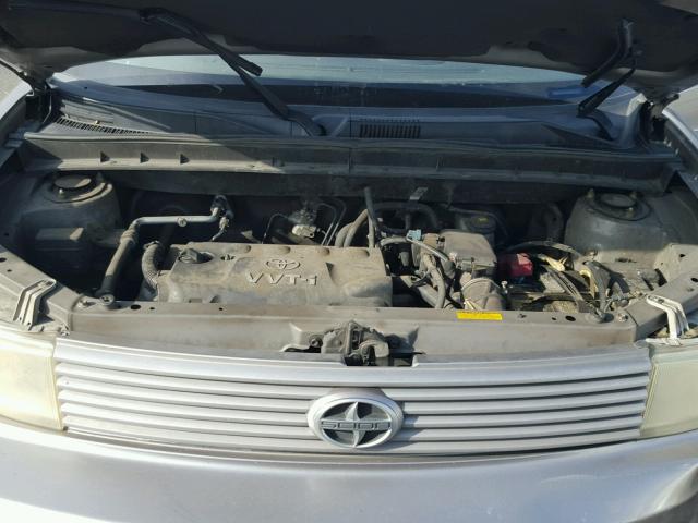 JTLKT324050198074 - 2005 TOYOTA SCION XB Сұр фото 7