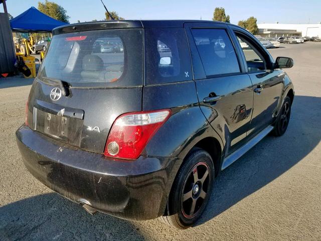 JTKKT624660130868 - 2006 SCION XA BLACK photo 4