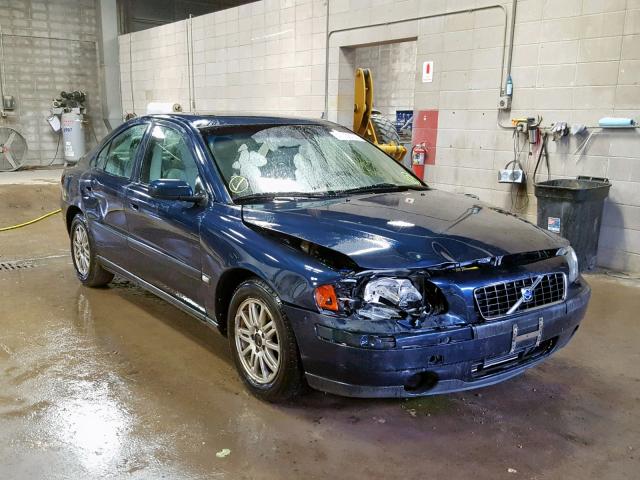 YV1RS61TX42318922 - 2004 VOLVO S60 BLUE photo 1