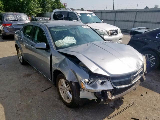 1B3CC1FB5AN191813 - 2010 DODGE AVENGER EX GRAY photo 1